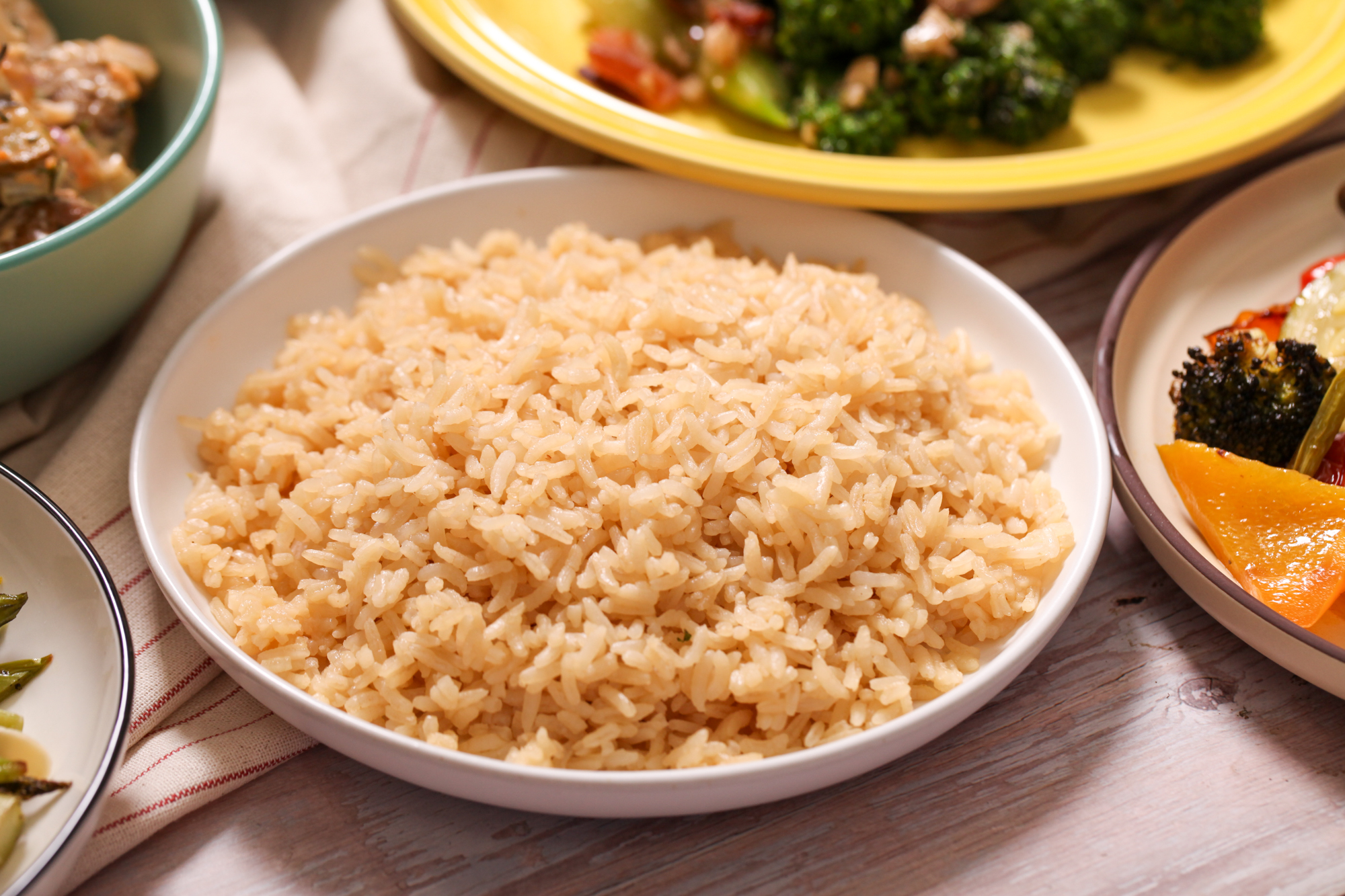 Side dish : Beef bone broth rice